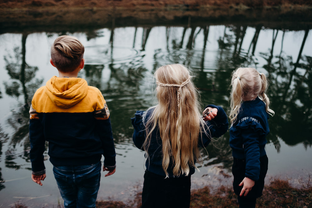 Familieshoot Wekeroms Zand in de winter