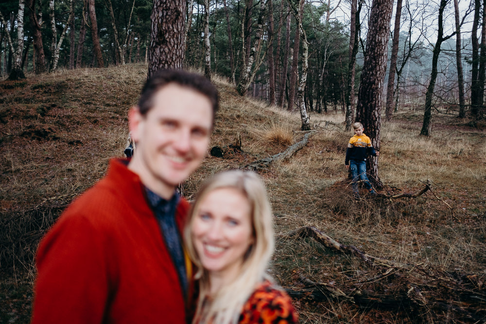 Familieshoot Wekeroms Zand in de winter