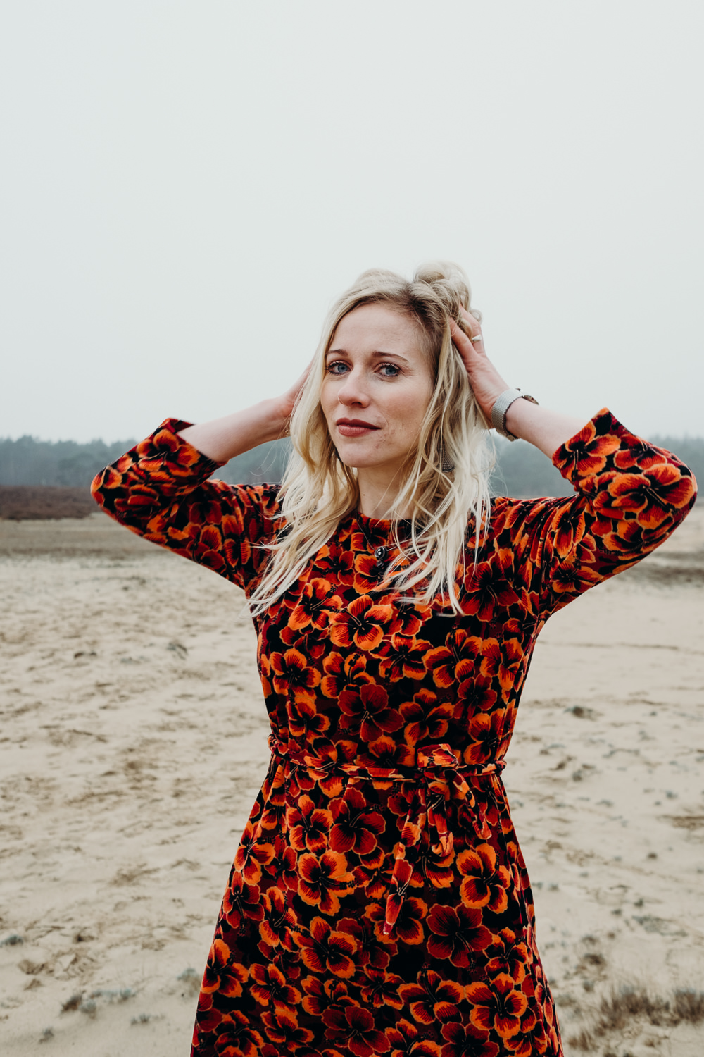 Familieshoot Wekeroms Zand in de winter