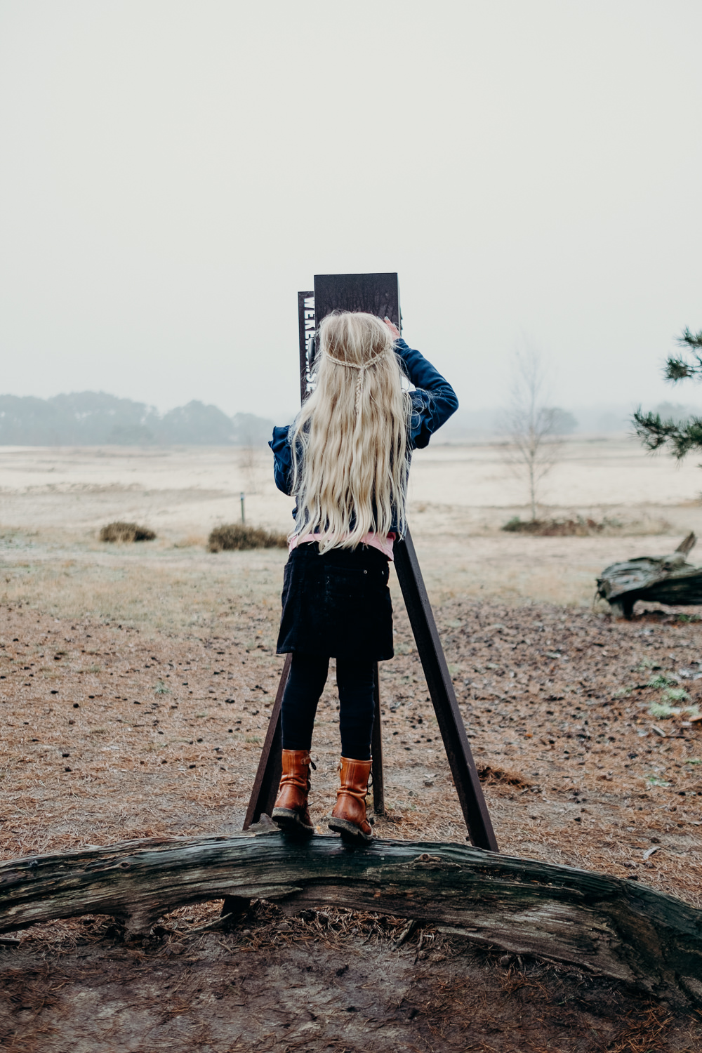 Familieshoot Wekeroms Zand in de winter