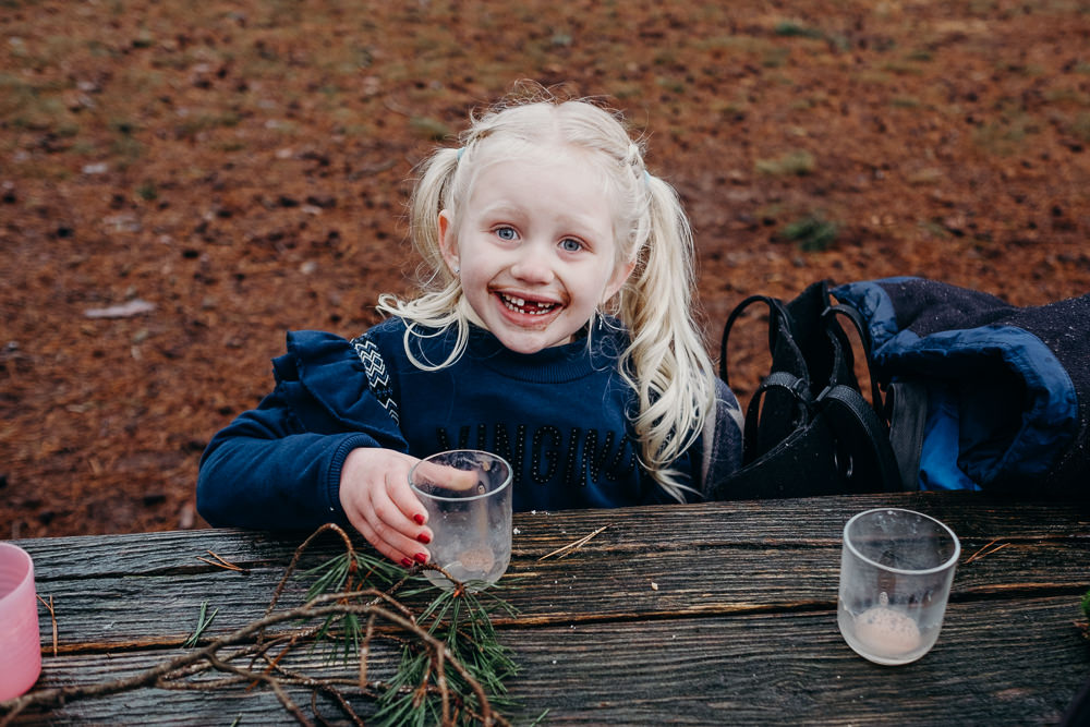 Familieshoot Wekeroms Zand in de winter