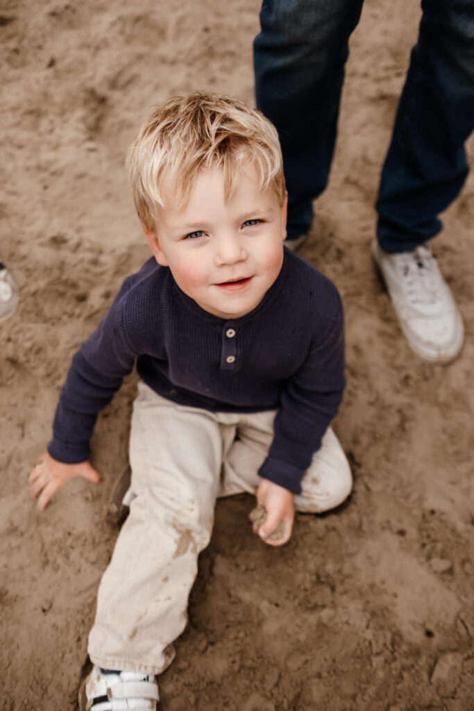 Familiefotoshoot met opa en oma