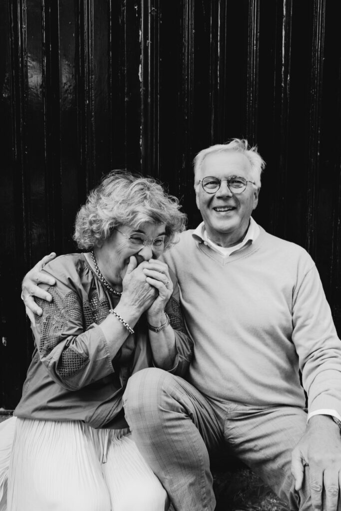 Familiefotoshoot met opa en oma