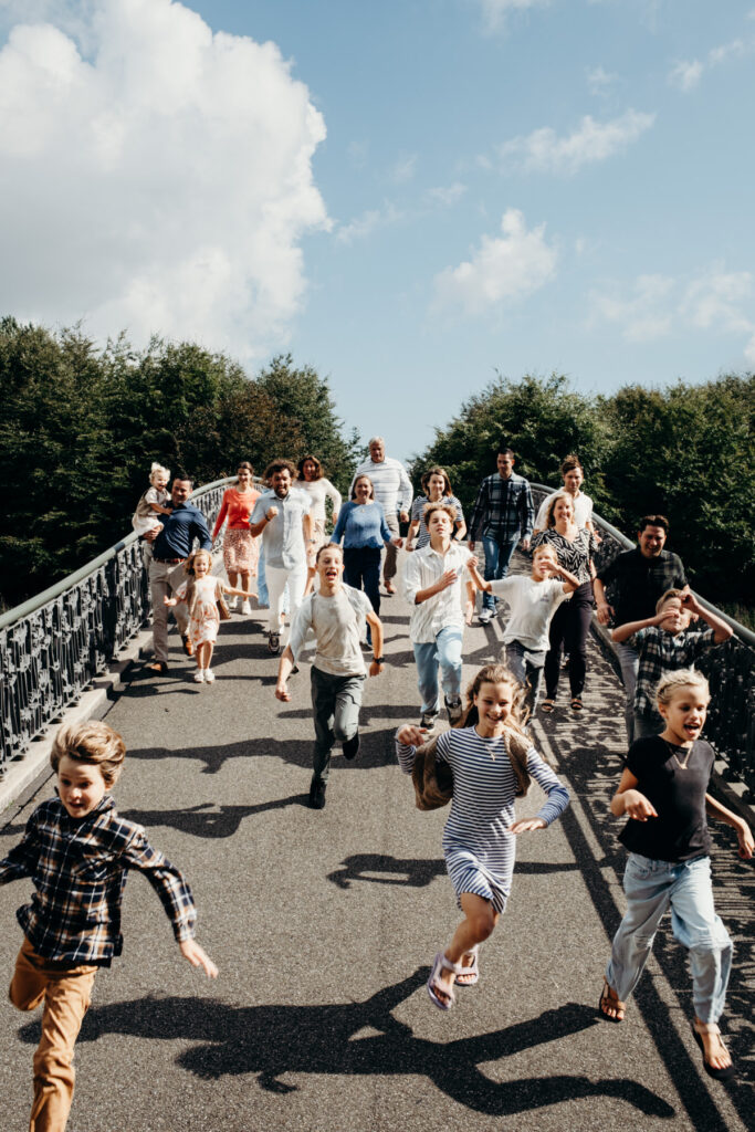 Familiefotoshoot met opa en oma