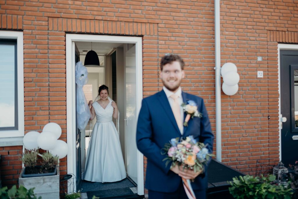 Tips first look bruiloft - Marieke van Dijk fotografie